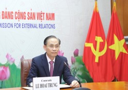 Đồng chí Lê Hoài Trung, Ủy viên Trung ương Đảng, Trưởng Ban Đối ngoại Trung ương