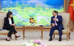Thủ tướng Phạm Minh Chính tiếp Đại diện Thương mại Hoa Kỳ Katherine Tai