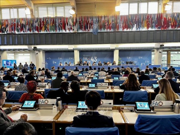 Quang cảnh phiên khai mạc Hội nghị FAO 2023