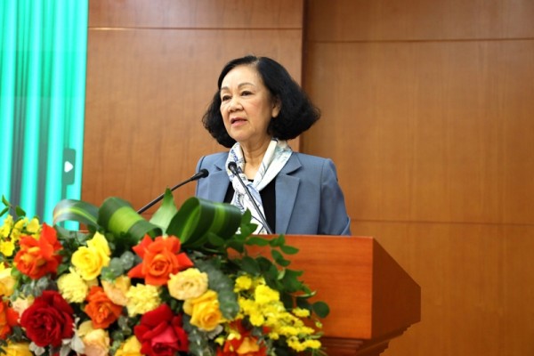 Đồng chí Trương Thị Mai phát biểu chỉ đạo tại Hội nghị