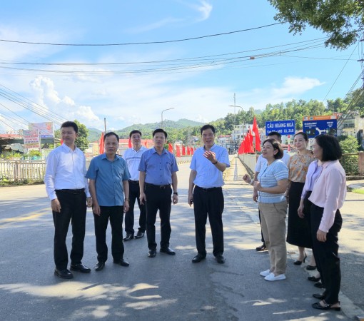 Kiểm tra công tác tuyên truyền, khánh tiết Đại hội đại biểu Đảng bộ tỉnh lần thứ XX, nhiệm kỳ 2025 - 2030