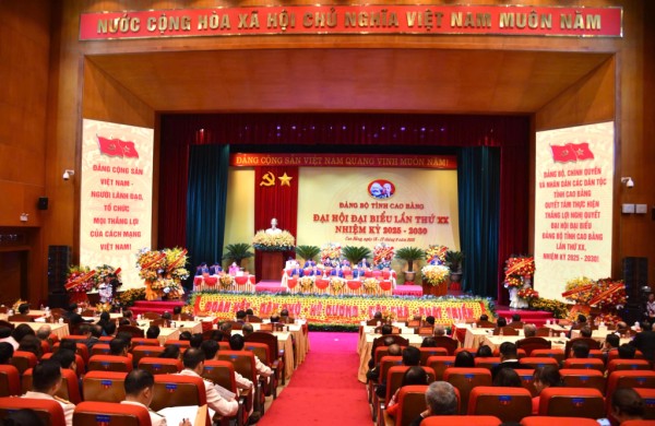 Đại hội đại biểu Đảng bộ tỉnh lần thứ XX, nhiệm kỳ 2025 - 2030 thành công tốt đẹp