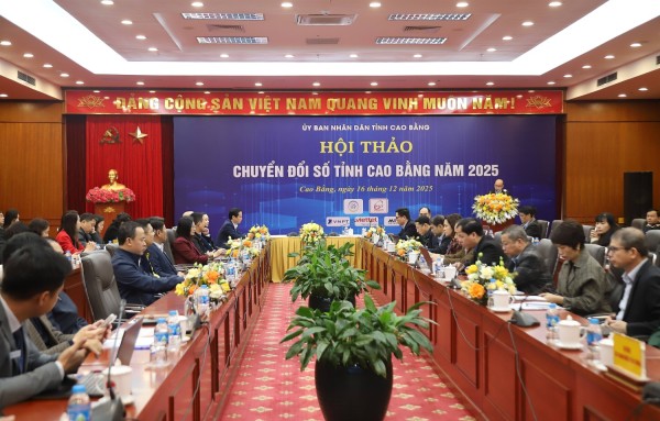Hội thảo chuyển đổi số tỉnh Cao Bằng năm 2025