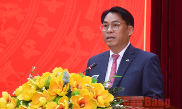 Bí thư Tỉnh ủy Phan Thăng An: Quyết tâm xây dựng Cao Bằng trở thành tỉnh năng động, phát triển nhanh và bền vững