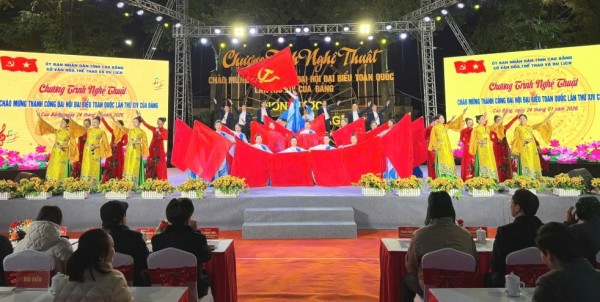 Chương trình nghệ thuật chào mừng thành công Đại hội đại biểu toàn quốc lần thứ XIV của Đảng