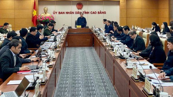 Cao Bằng: Uỷ ban bầu cử tỉnh họp phiên thứ Hai