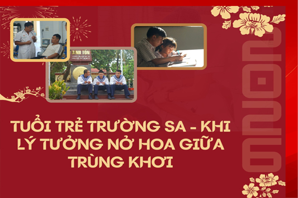 Tuổi trẻ Trường Sa - khi lý tưởng nở hoa giữa trùng khơi
