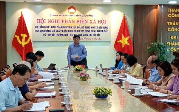 Đổi mới, nâng cao chất lượng, hiệu quả giám sát và phản biện xã hội từ thực tiễn cơ sở