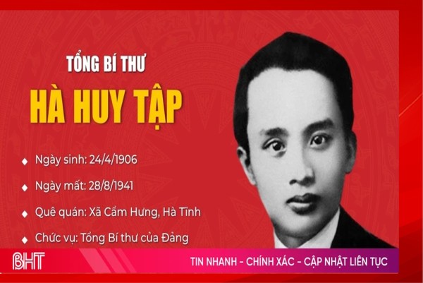 [Inforgraphic] Quá trình hoạt động cách mạng của Tổng Bí thư Hà Huy Tập