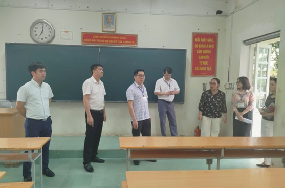 Ban Chỉ đạo cấp tỉnh kiểm tra công tác chuẩn bị Kỳ thi tốt nghiệp THPT năm 2026