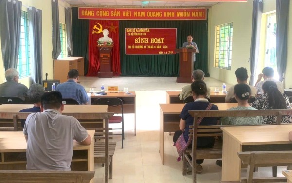 Tỉnh ủy Cao Bằng ban hành Đề án nâng cao chất lượng sinh hoạt chi bộ giai đoạn 2026 - 2030