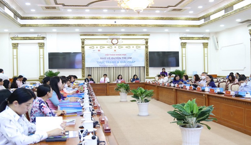 Hội thảo khoa học “Bảo vệ quyền trẻ em: Thực trạng và giải pháp”, tổ chức tại Thành phố Hồ Chí Minh tháng 8/2022.