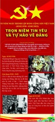 (Infographic)- Chào mừng kỷ niệm 93 năm Ngày thành lập Đảng Cộng sản Việt Nam (03/02/1930 - 03/02/2023)