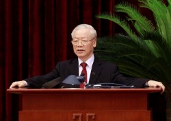 Tổng Bí thư Nguyễn Phú Trọng phát biểu tổng kết Hội nghị