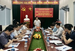 Phó Chủ tịch UBND tỉnh Trịnh Trường Huy kết luận buổi làm việc
