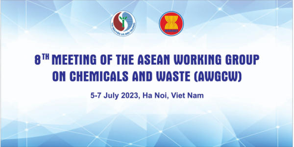 Hội nghị lần thứ 8 Nhóm công tác ASEAN về hóa chất và chất thải (gọi tắt là Hội nghị AWGCW-8) sẽ diễn ra từ ngày 5 - 7/7, tại Hà Nội.