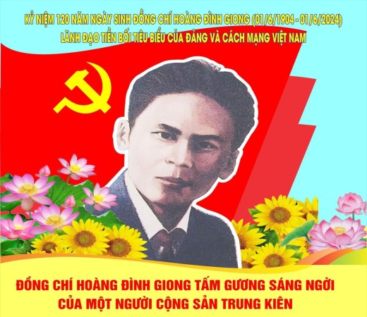Phát động Cuộc thi trắc nghiệm trực tuyến  “Tìm hiểu về cuộc đời và sự nghiệp hoạt động cách mạng  của đồng chí Hoàng Đình Giong”
