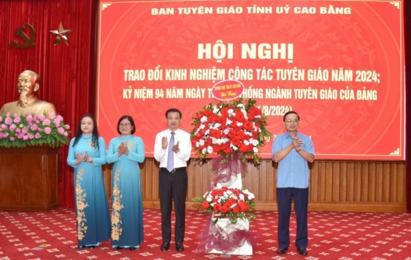 Kỷ niệm 94 năm Ngày truyền thống ngành Tuyên giáo của Đảng (01/8/1930 - 01/8/2024)