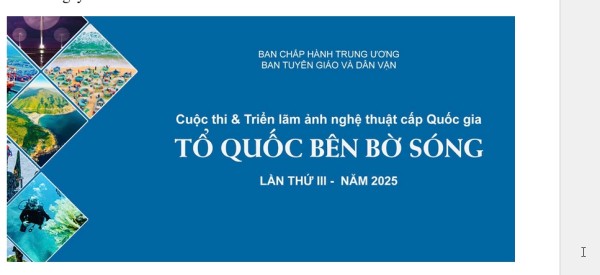 Triển khai Cuộc thi và Triển lãm ảnh nghệ thuật "Tổ quốc bên bờ sóng" năm 2025