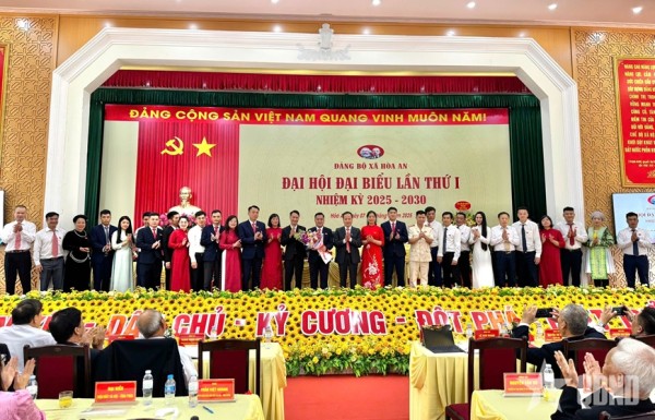 Đại hội Đảng bộ xã Hòa An (Cao Bằng) lần thứ I: Quyết tâm khai thác tiềm năng, phát triển bền vững