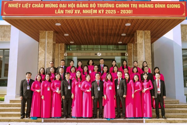 Trường Chính trị Hoàng Đình Giong - Hành trình chuẩn hóa  và khát vọng phát triển