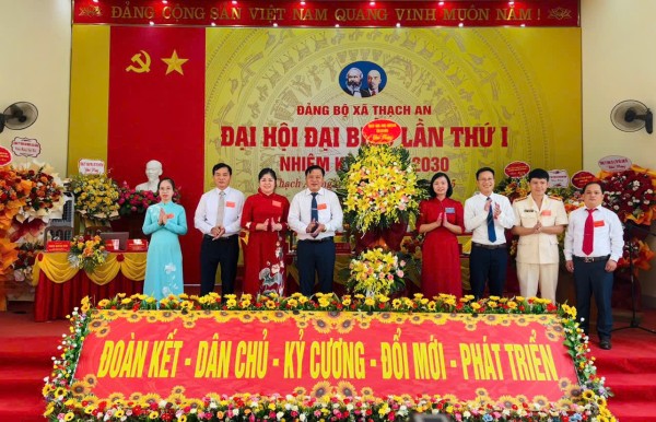 Đại hội Đại biểu Đảng bộ xã Thạch An lần thứ I, nhiệm kỳ 2025 - 2030
