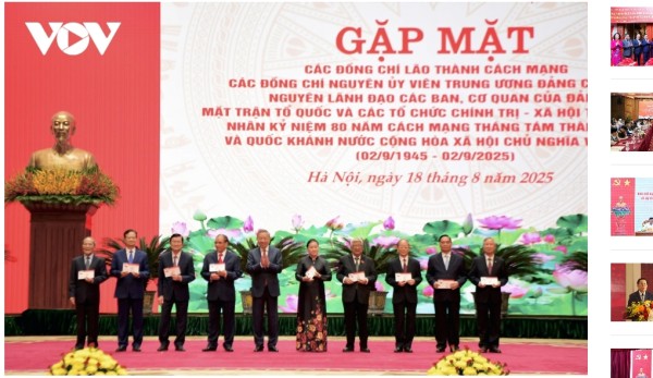 Tổng Bí thư Tô Lâm gặp mặt lão thành cách mạng, nguyên lãnh đạo Đảng, Nhà nước
