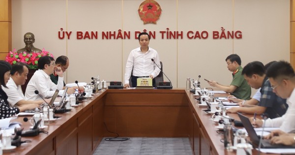 Họp Tiểu ban Bảo vệ Đại hội đại biểu Đảng bộ tỉnh lần thứ XX