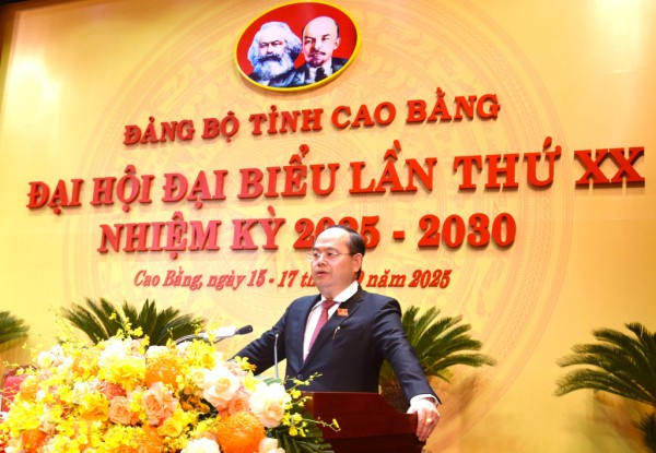 Đại biểu tham luận tại hội trường và thảo luận về Đề án nhân sự Ban Chấp hành Đảng bộ tỉnh khóa XX, nhiệm kỳ 2025 - 2030