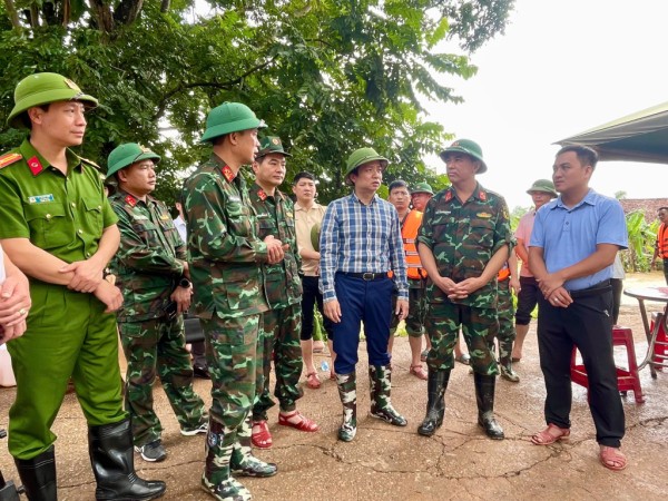 Chủ tịch UBND tỉnh Lê Hải Hòa gửi thư động viên cán bộ, chiến sĩ và nhân dân nỗ lực phòng, chống và khắc phục hậu quả cơn bão số 10