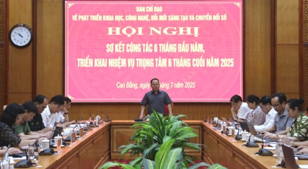 CAO BẰNG TÍCH CỰC THỰC HIỆN NGHỊ QUYẾT SỐ 57-NQ/TW CỦA BỘ CHÍNH TRỊ