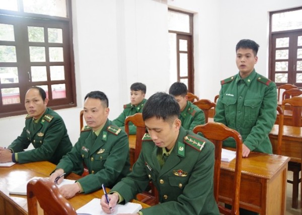 Đồn Biên phòng Cô Ba tỉnh Cao Bằng thực hiện hiệu quả Luật Thực hiện dân chủ ở cơ sở