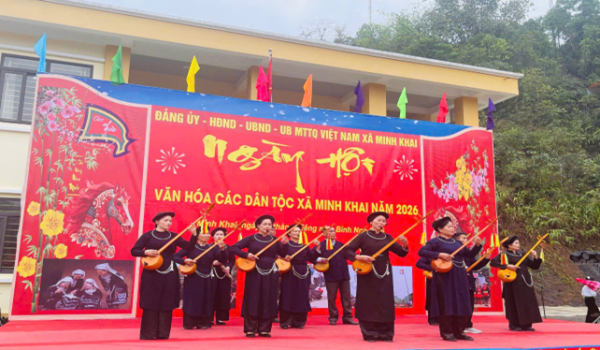 Xã Minh Khai tổ chức Ngày Hội Văn hoá các dân tộc năm 2026
