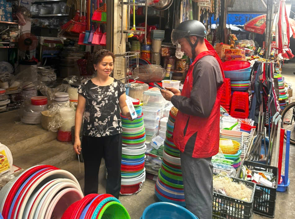 Hiệu quả từ mô hình “Dân vận khéo” - Xây dựng chợ 4.0 ở phường Thục Phán, tỉnh Cao Bằng