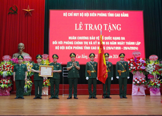 Phòng Chính trị Bộ đội Biên phòng Cao Bằng  phát huy vai trò nòng cốt trong học tập và làm theo  tư tưởng, đạo đức, phong cách Hồ Chí Minh