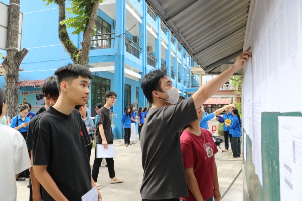 5.604 thí sinh làm thủ tục tham dự Kỳ thi tốt nghiệp THPT năm 2026