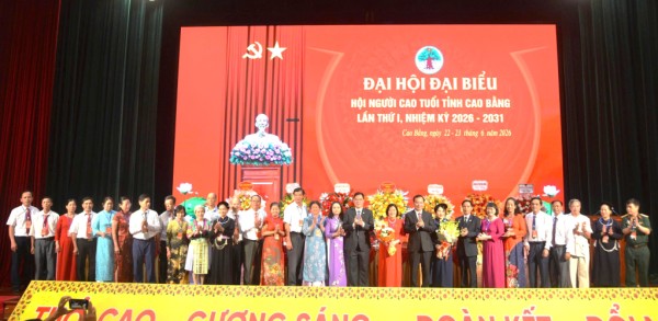 Đại hội đại biểu Hội Người cao tuổi tỉnh Cao Bằng lần thứ I, nhiệm kỳ 2026 - 2031