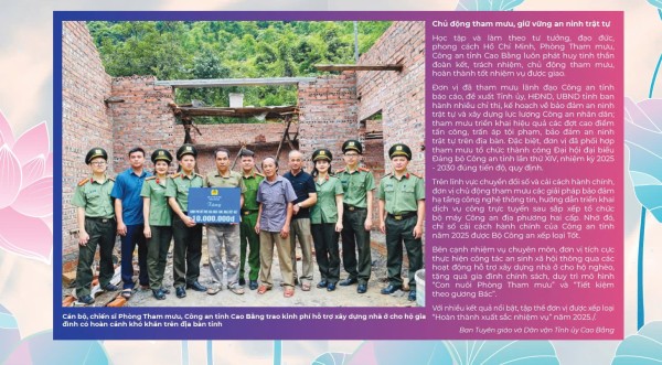 Cao Bằng: 02 tập thể, 02 cá nhân điển hình tiêu biểu được tôn vinh tại triển lãm “Những tấm gương bình dị mà cao quý” năm 2026