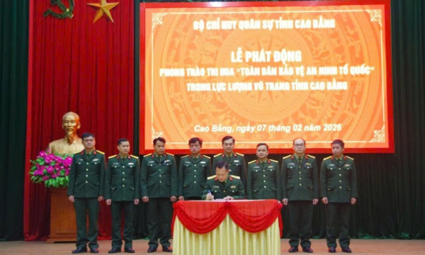 Ban Thường vụ Tỉnh uỷ Cao Bằng ban hành Chỉ thị về tổ chức các hoạt động kỷ niệm 80 năm Ngày truyền thống lực lượng vũ trang tỉnh Cao Bằng