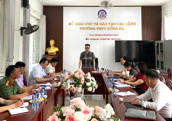 Đoàn kiểm tra số 01 Ban Chỉ đạo cấp tỉnh kiểm tra công tác chuẩn bị  Kỳ thi tuyển sinh lớp 10 THPT năm học 2026 - 2027