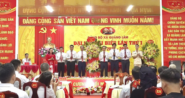 Phát huy vai trò lãnh đạo của đảng uỷ, khơi dậy nội lực xây dựng xã Quảng Lâm phát triển bền vững