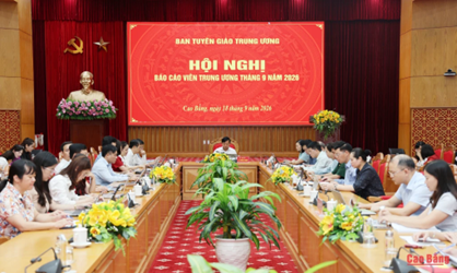 Hội nghị Báo cáo viên Trung ương tháng 9 năm 2026