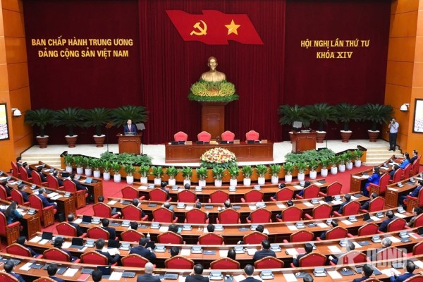 Tài liệu Hội nghị nghiên cứu, học tập, quán triệt và triển khai thực hiện các chương trình hành động, kế hoạch thực hiện Nghị quyết Hội nghị lần thứ tư Ban Chấp hành Trung ương Đảng khoá XIV