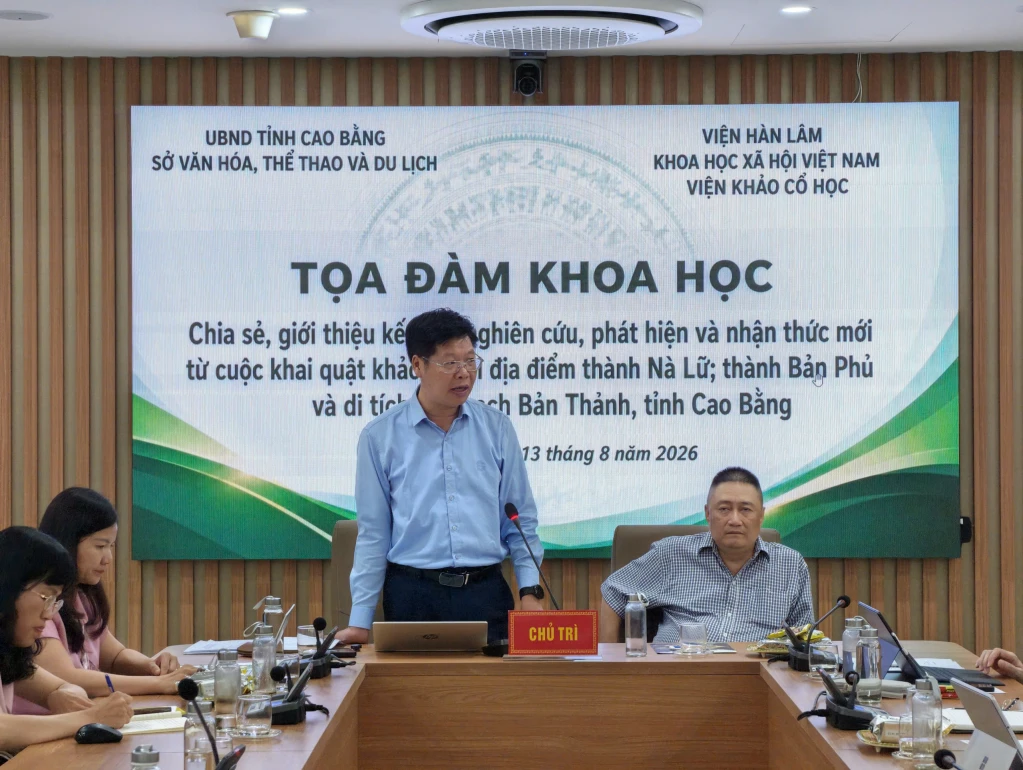 Tọa đàm khoa học chia sẻ phát hiện mới về địa điểm thành Nà Lữ, thành Bản Phủ và di tích cự thạch Bản Thảnh